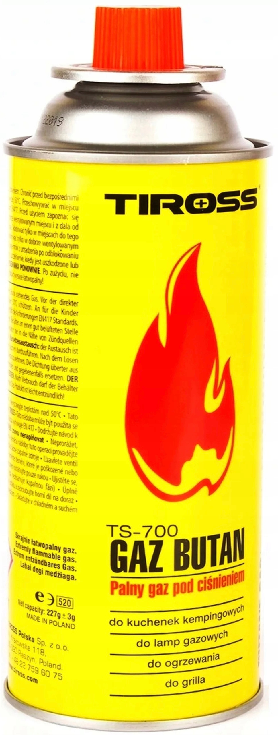 

Kartusz Gazowy Nabój Do Kuchenki Palnika Gaz 400ML