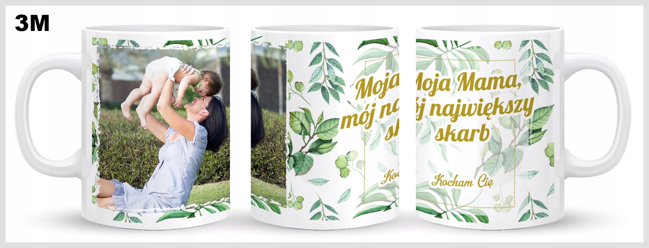 KUBEK ZE ZDJĘCIEM PREZENT NA DZIEŃ MAMY MATKI TATY OJCA Fotokubek Marka inna