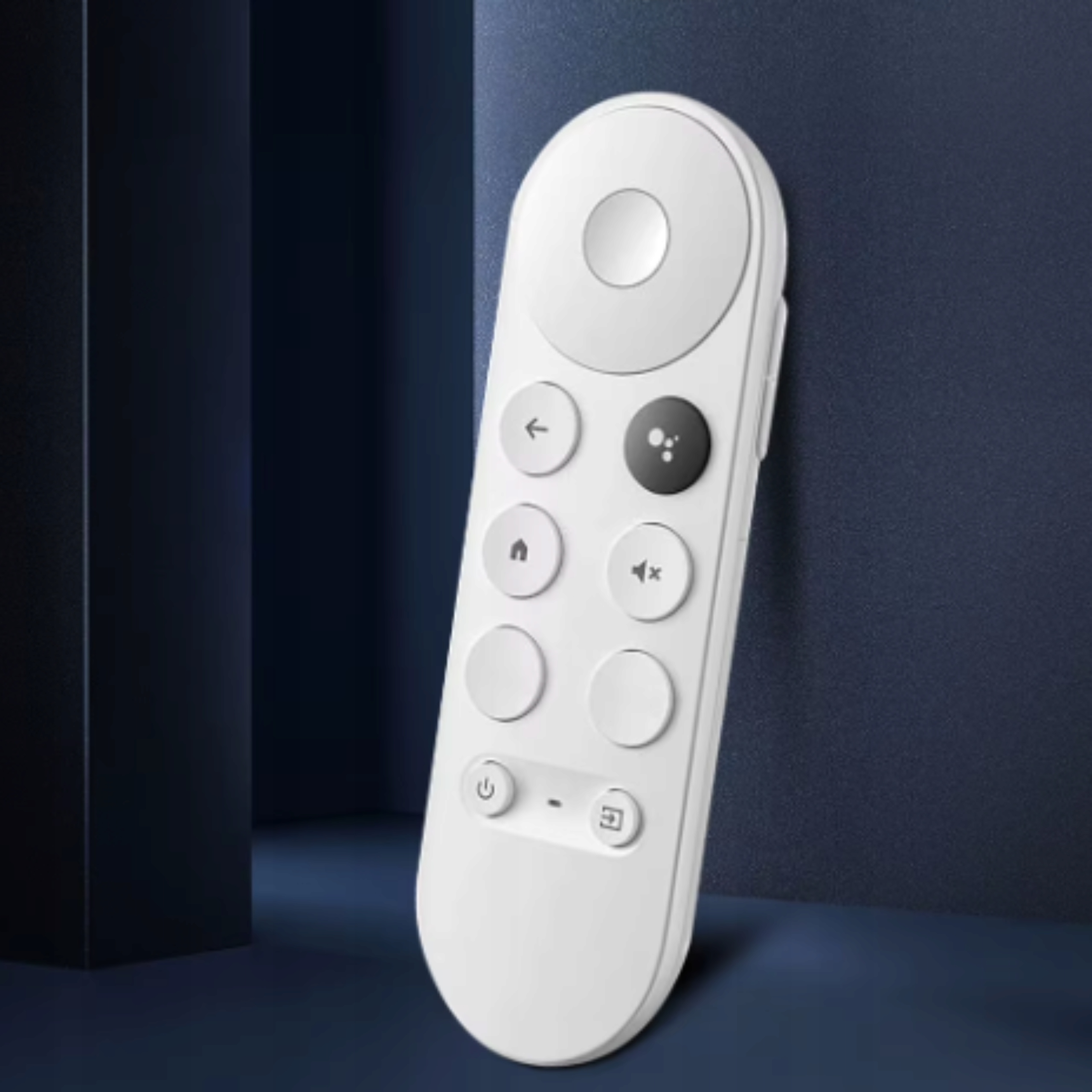 PILOT DO GOOGLE CHROMECAST SMART TV STEROWANIE GŁOSOWE SMART TV 4K G9N9N Kolor biały