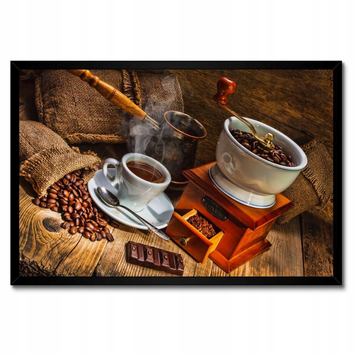 Plakáty v rámu 60x40 Chutná káva Čokoláda