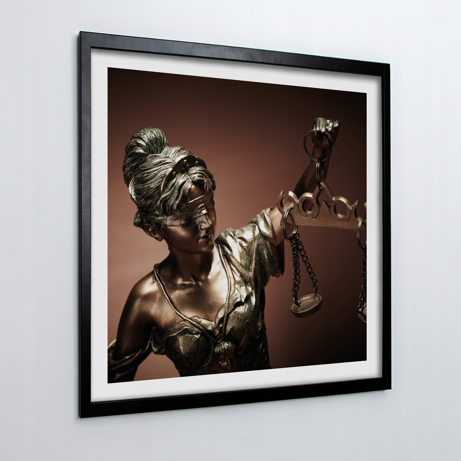 Nowoczesny obraz ścienny Temida rzeźba 50x50 cm • Cena, Opinie • Obrazy ...