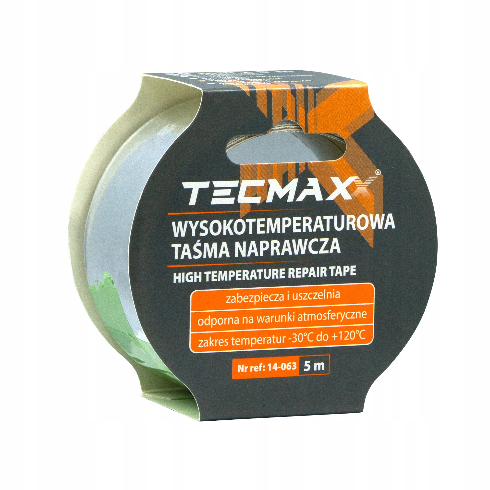 Tecmaxx Wysokotemperaturowa Taśma Naprawcza Do Tłumików Wydechu 50mm 5m