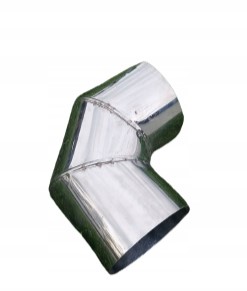 

Kolano do pieca, wentylacyjne Nierdzewne fi110