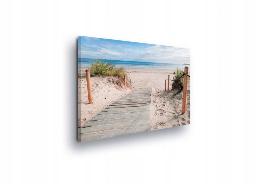 Obraz 100x75 Pláž moře oceán písek léto klid příroda krajina slunce