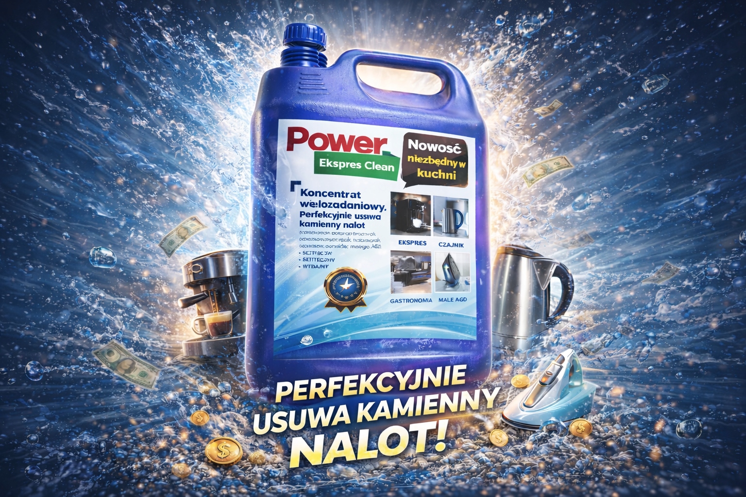 Levně Power Ekspres Clean 5L – silný koncentrát, výkonnost a síla