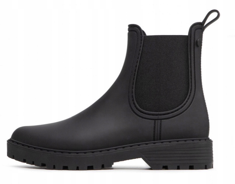 Kalosze damskie krótkie eleganckie Gruba Podeszwa P5 Wysokość za kostkę