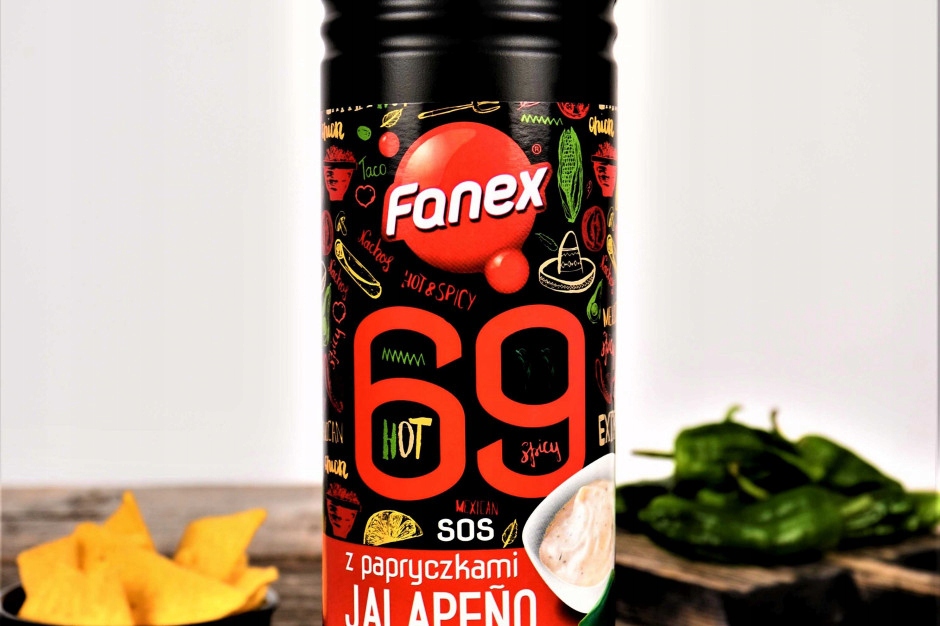 Fanex Sos JALAPENO 950 g Stan opakowania oryginalne