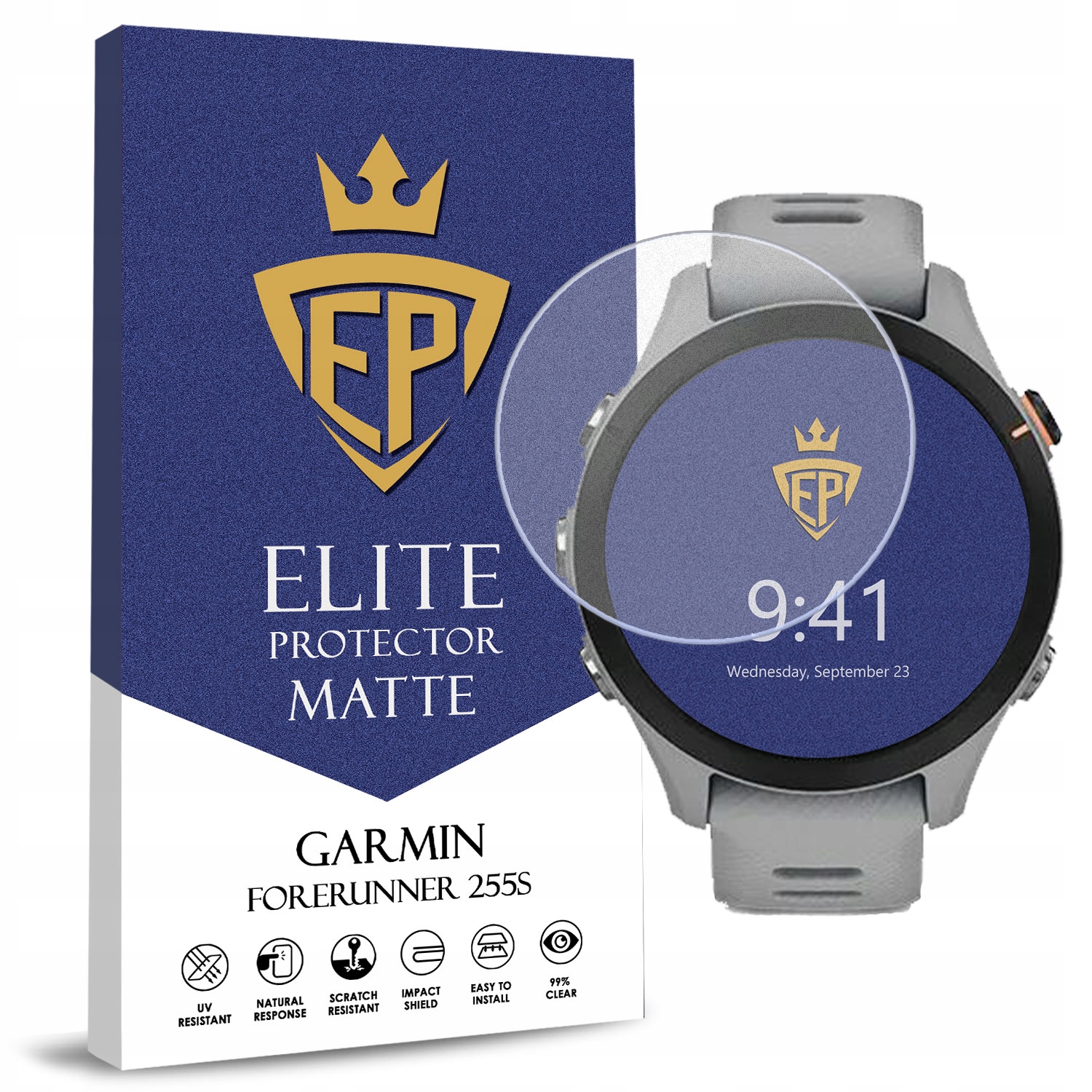 FOLIA MATOWA DO GARMIN FORERUNNER 255S HYDROŻELOWA BRAK ODCISKÓW PALCÓW