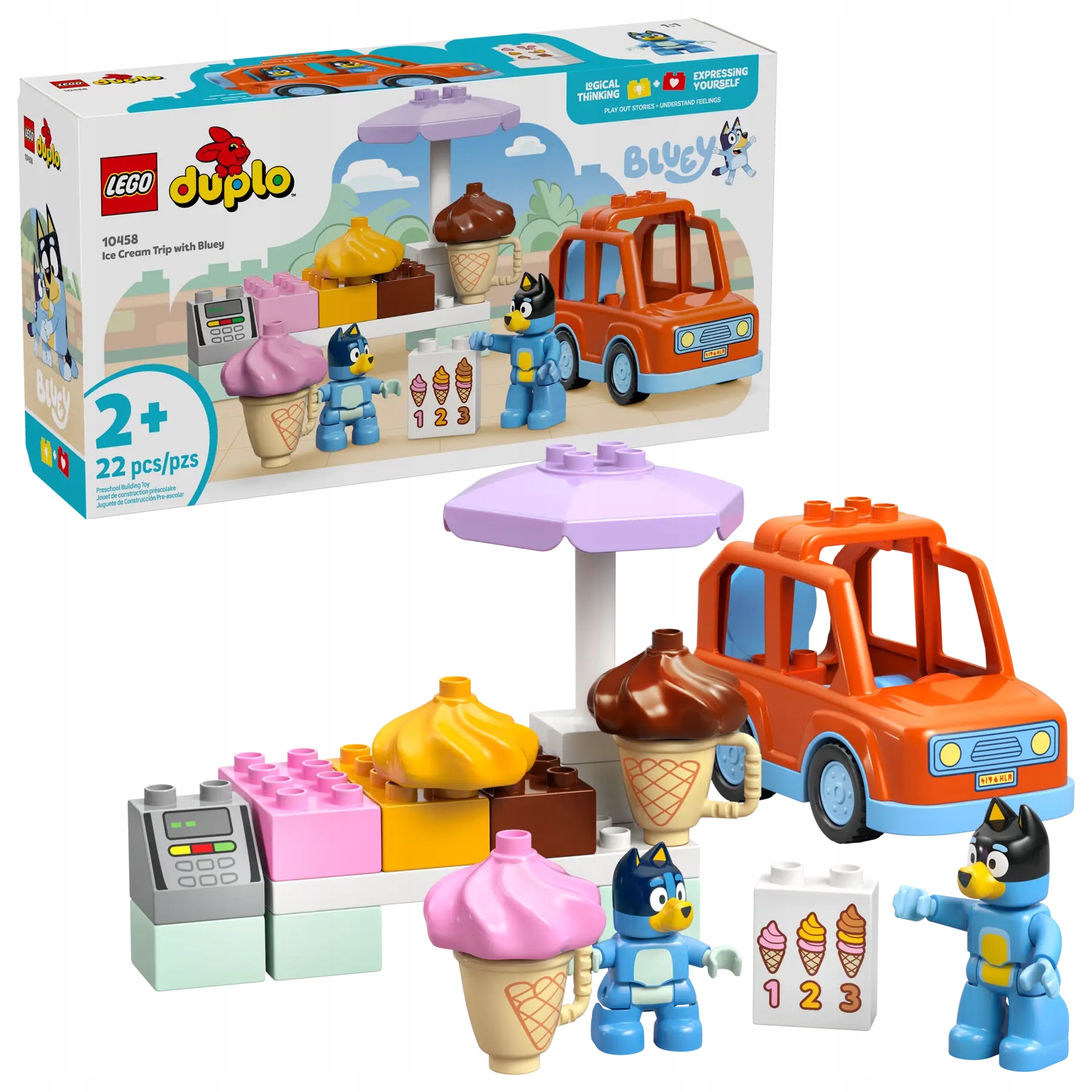 Lego Duplo 10458 Výprava Za Zmrzlinou S Bluey 22 Stavebnice