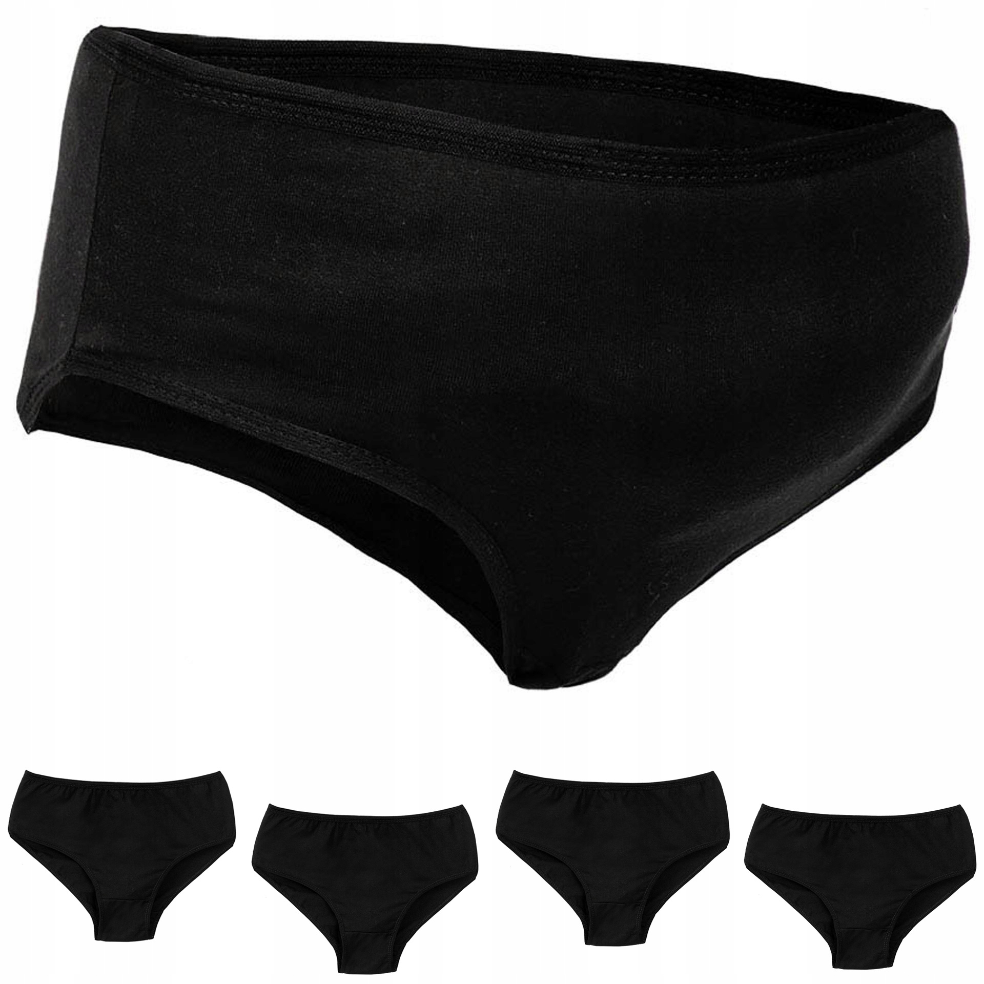 

Majtki Ciążowe Bawełniane x 4 Komplet 2XL/3XL