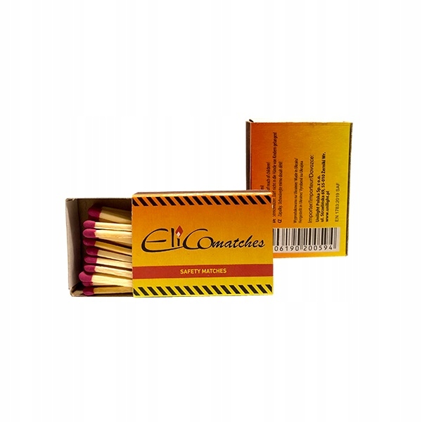 Zapałki tradycyjne Elico 10 opakowań po 40szt