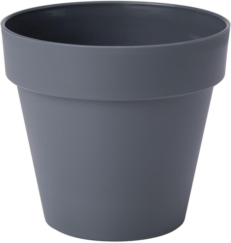 

Doniczka osłonka Ibiza soft 16 h14 Antracyt mat