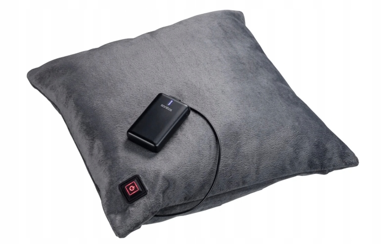 Sanitas Poduszka grzewcza elektryczna 40 x 40 cm akumulatorowa Szara