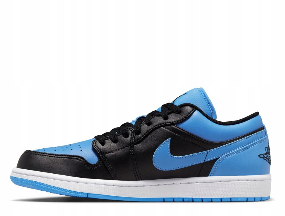Pánské boty Nike Air Jordan 1 Low „Black University Blue“ modré 44.5EU