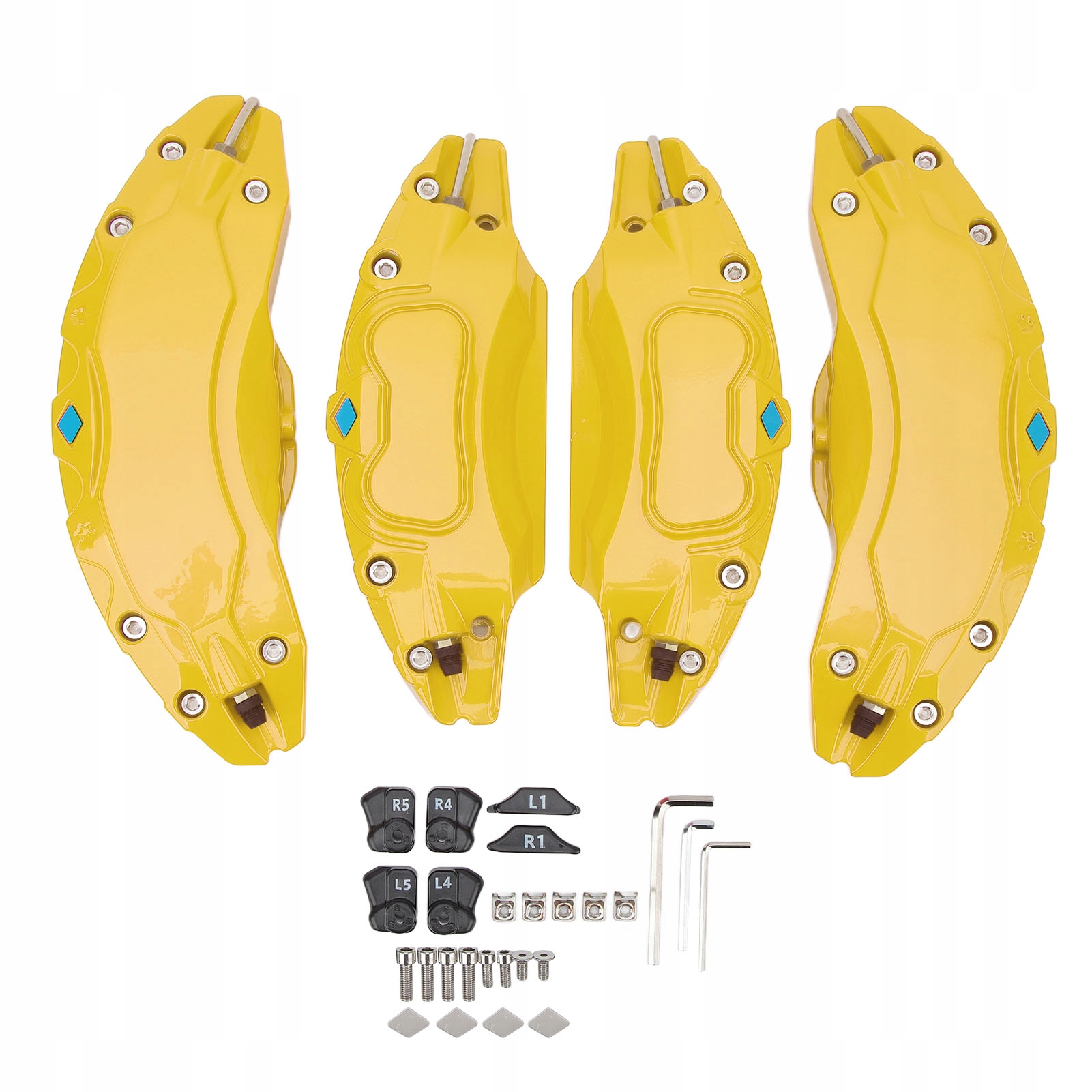 NAKŁADKI NA ZACISKI HAMULCOWE TESLA MODEL Y 4SZT