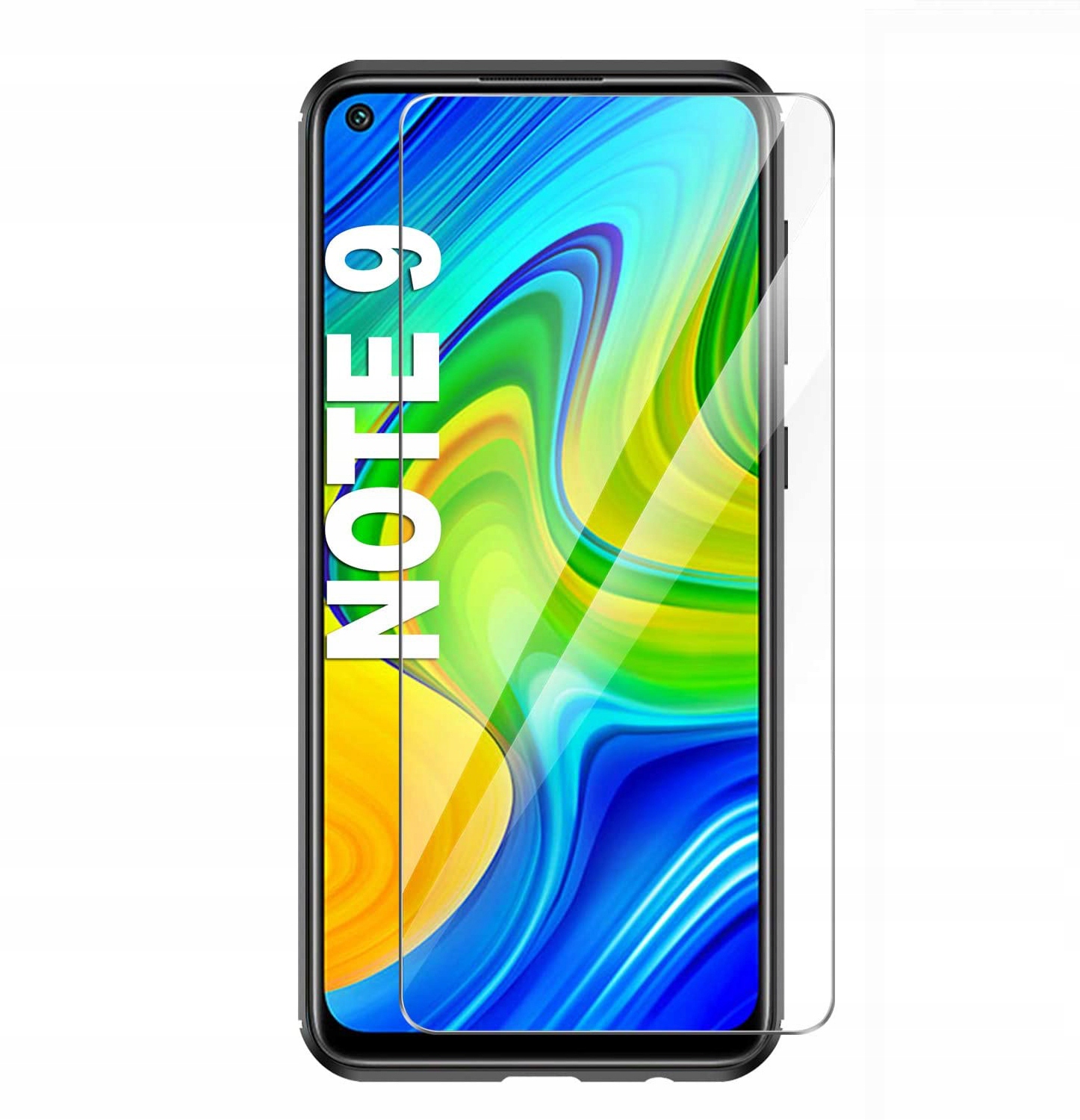 ETUI MAGNET DO XIAOMI REDMI NOTE 9 +SZKŁO Stan opakowania oryginalne