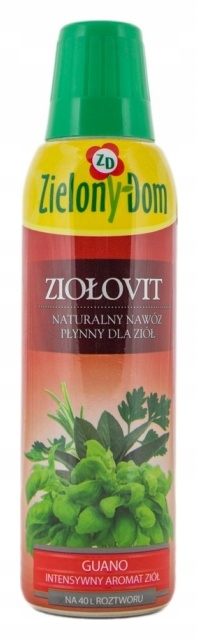

Nawóz do ziół Ziołovit 300 ml Zielony Dom