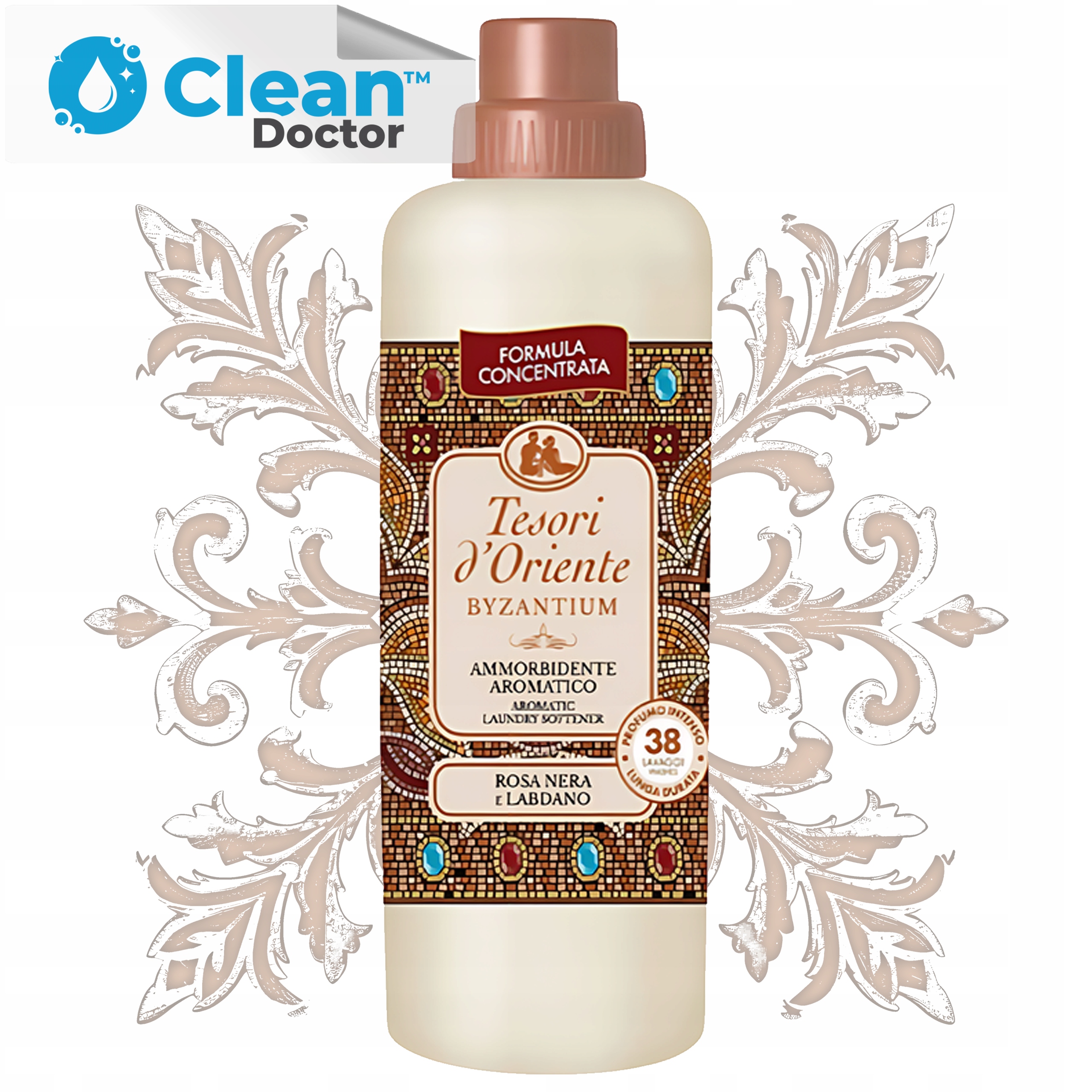 Tesori d'Oriente Byzantium Rosa Nera Płyn do Płukania 760 ml — 8
