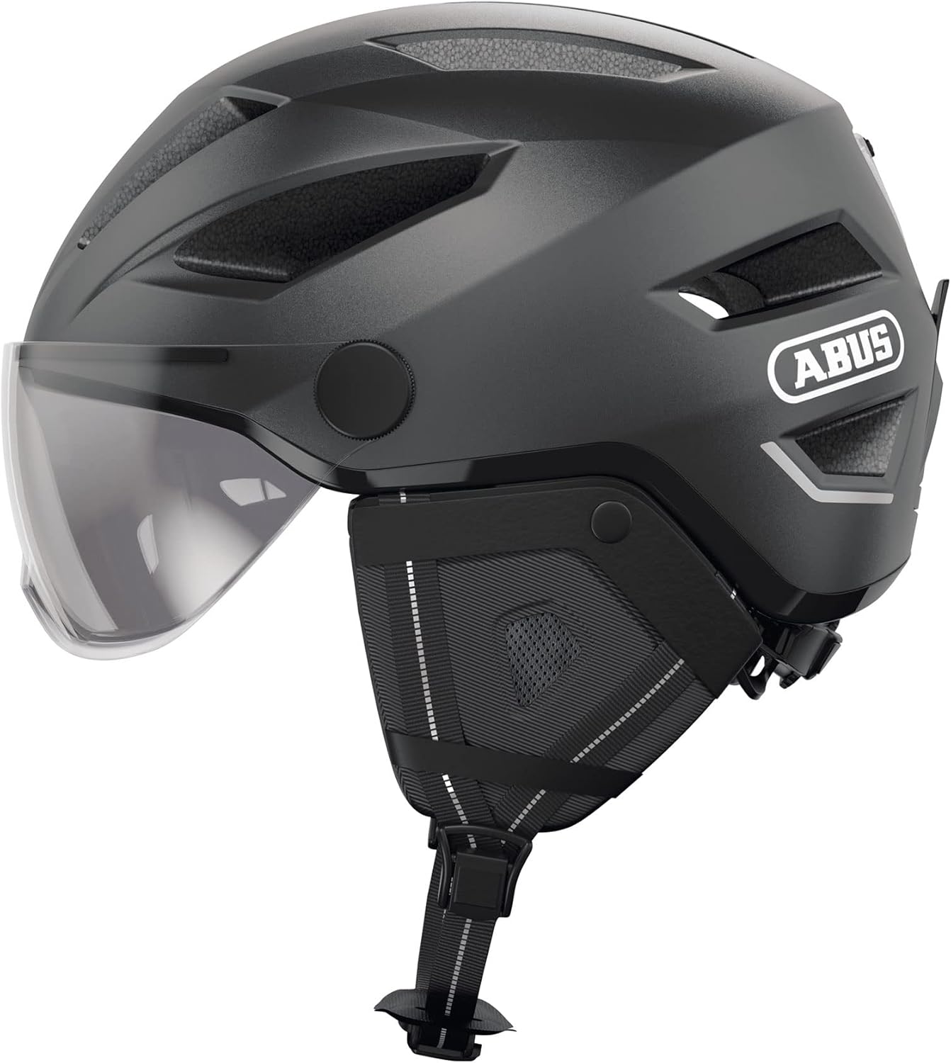Cyklistická Přilba Se Sklem Abus Pedelec 2.0 Ace S 51-55 CM Titanem