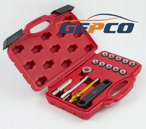 ZESTAW NAPRAWY GWINTÓW ZACISKÓW HAMULCA M12X1.50 Marka GEPCO