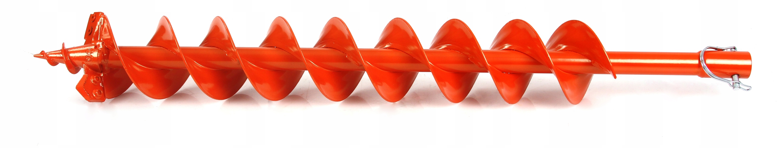 Wiertło Do Gleby Fi 100/800MM Podwójna Spirala Demon Stal Hartowana