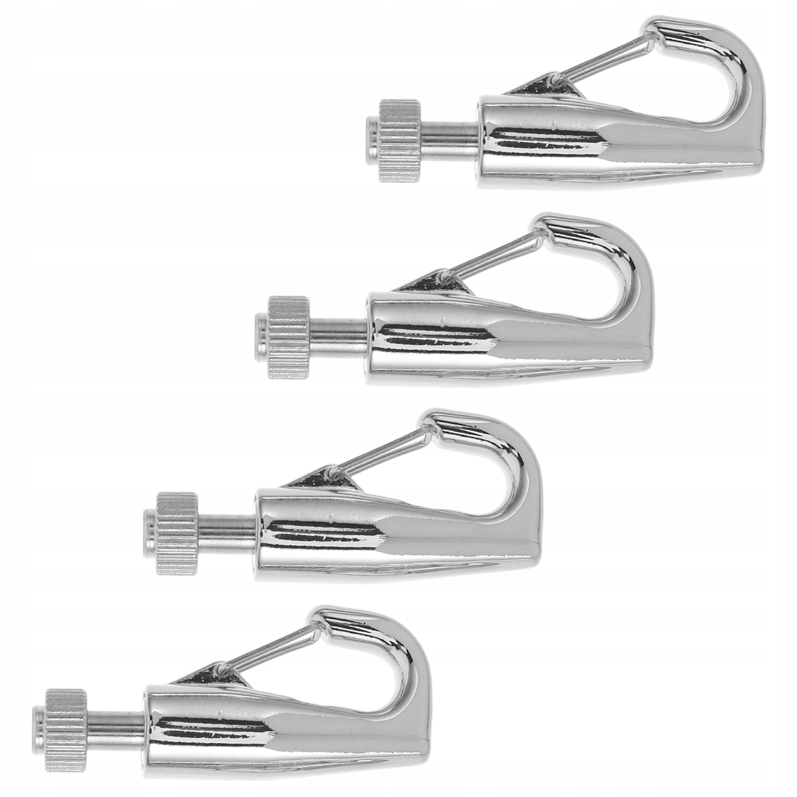 4 SZT. SREBRNE HAKI DO GALERII I MOCOWANIA OBRAZÓW