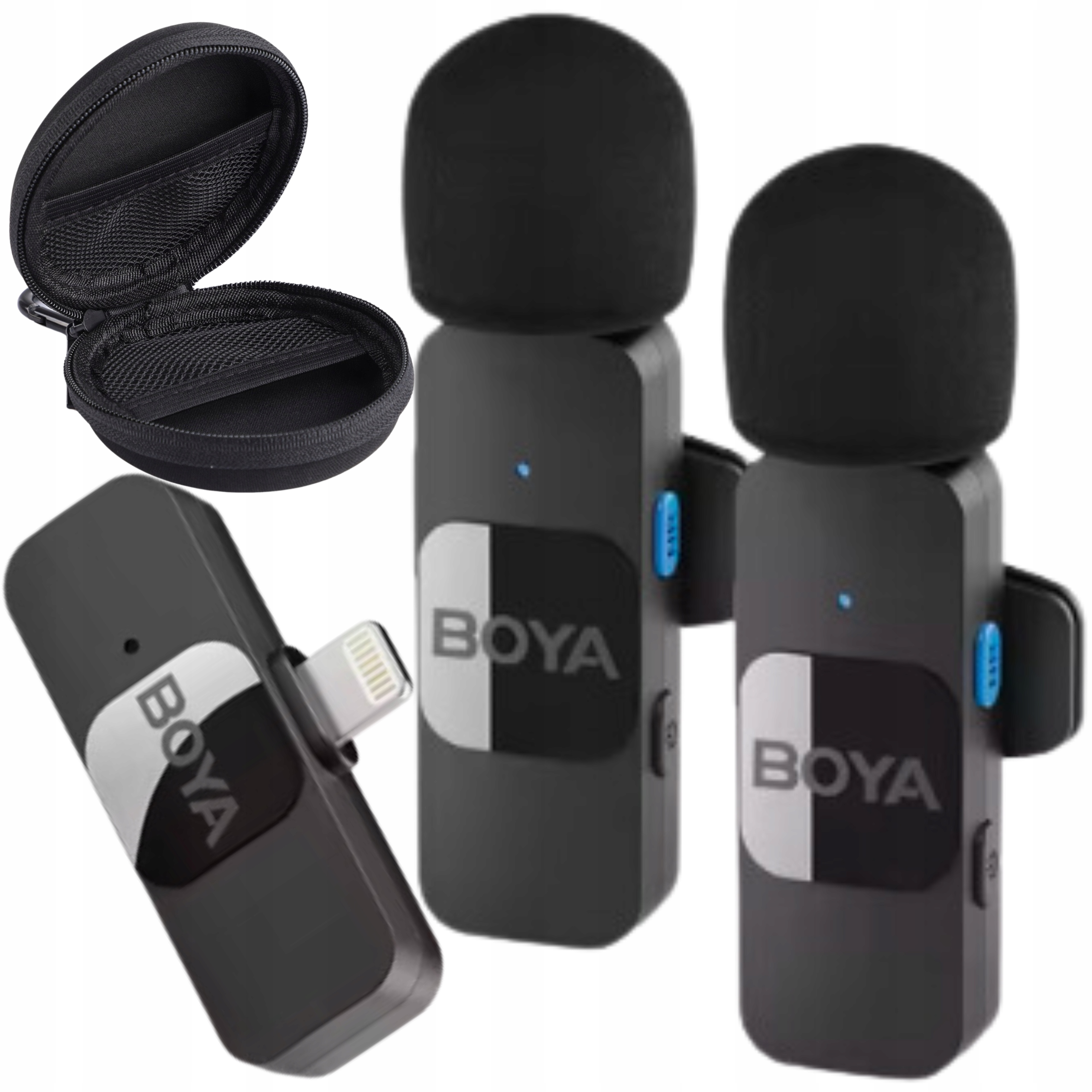 Kravatový mikrofon Boya BY-V2 MicroPort Set Bezdrátový Profesionální