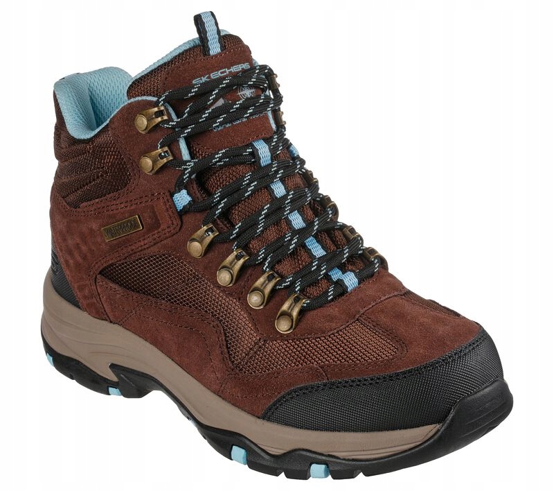 Skechers Trekové Boty Se Šněrováním Z Kůže 41 J6D