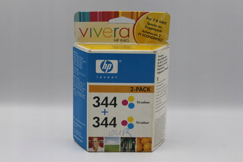 Hp 344 C9505EE 3color 2pack inkoust 09-11 originál