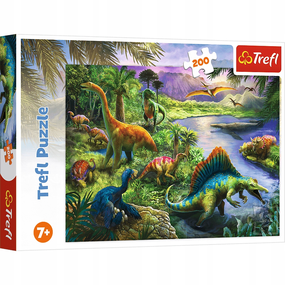 

Puzzle 200 Dinozaury Drapieżne dinozaury