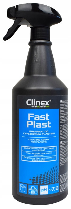 

Clinex Fast Plast 1L Płyn do czyszczenia plastiku