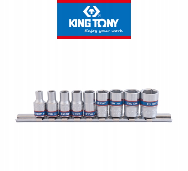 

Komplet nasadek 1/4" 9cz. 4-13mm King Tony