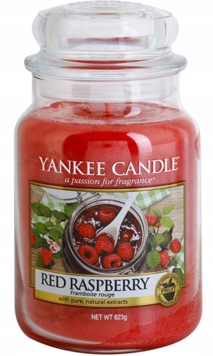 

Yankee Candle świeca zapachowa Red Raspberry 623g