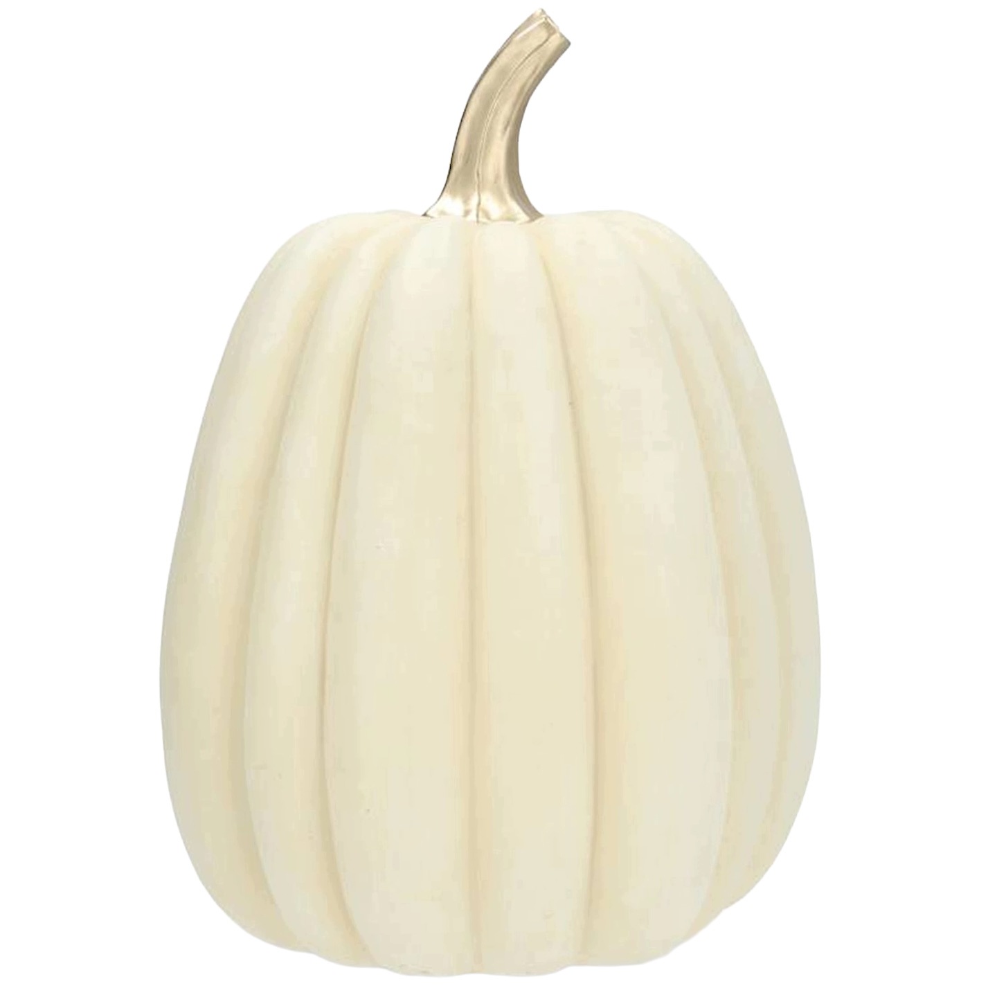 Figurka Dýně Bílá Velká Na Halloween Podzim Balkon Terasa Ozdoba Dekorace