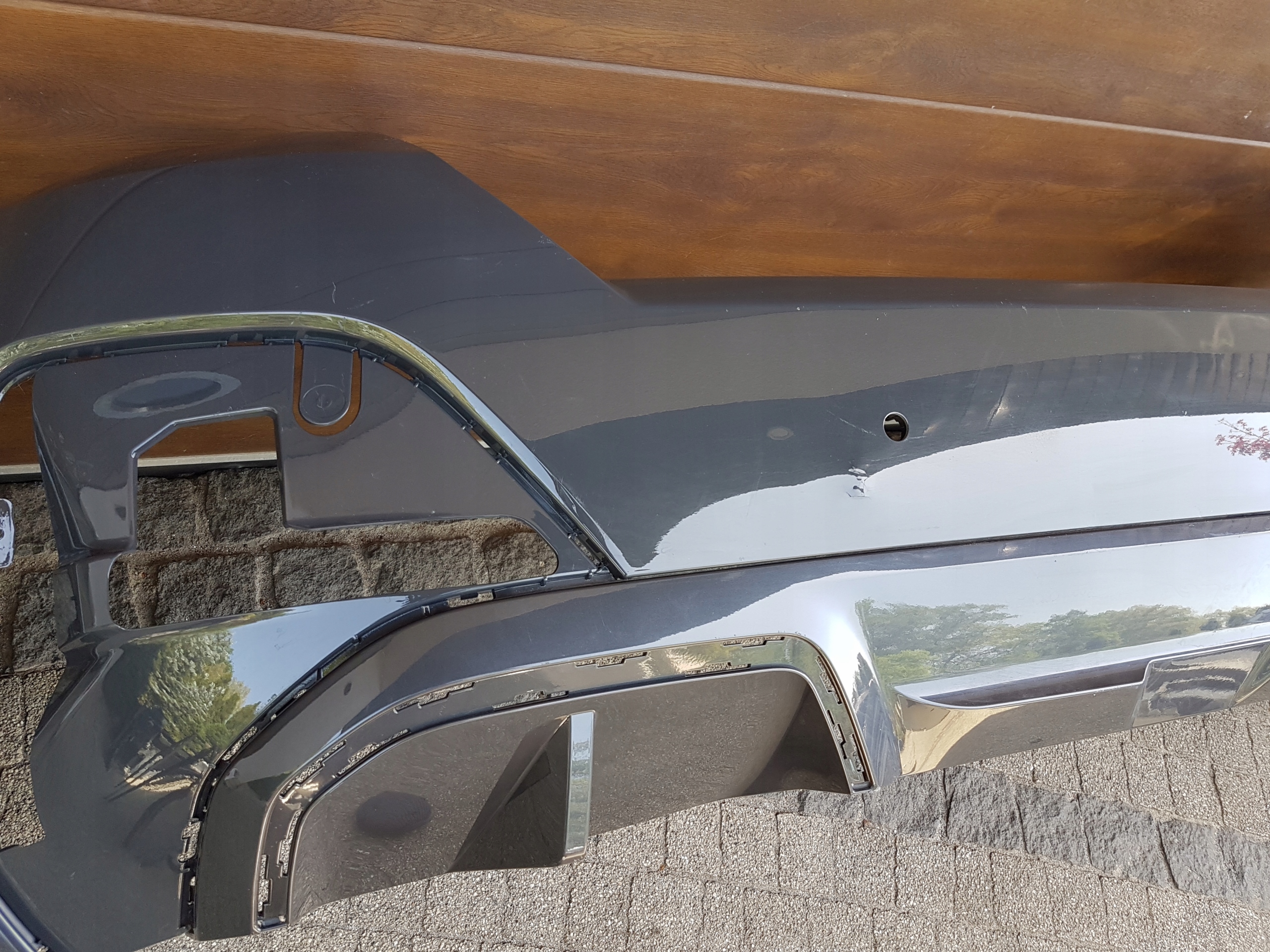 bumper rear BMW G26 m-packet