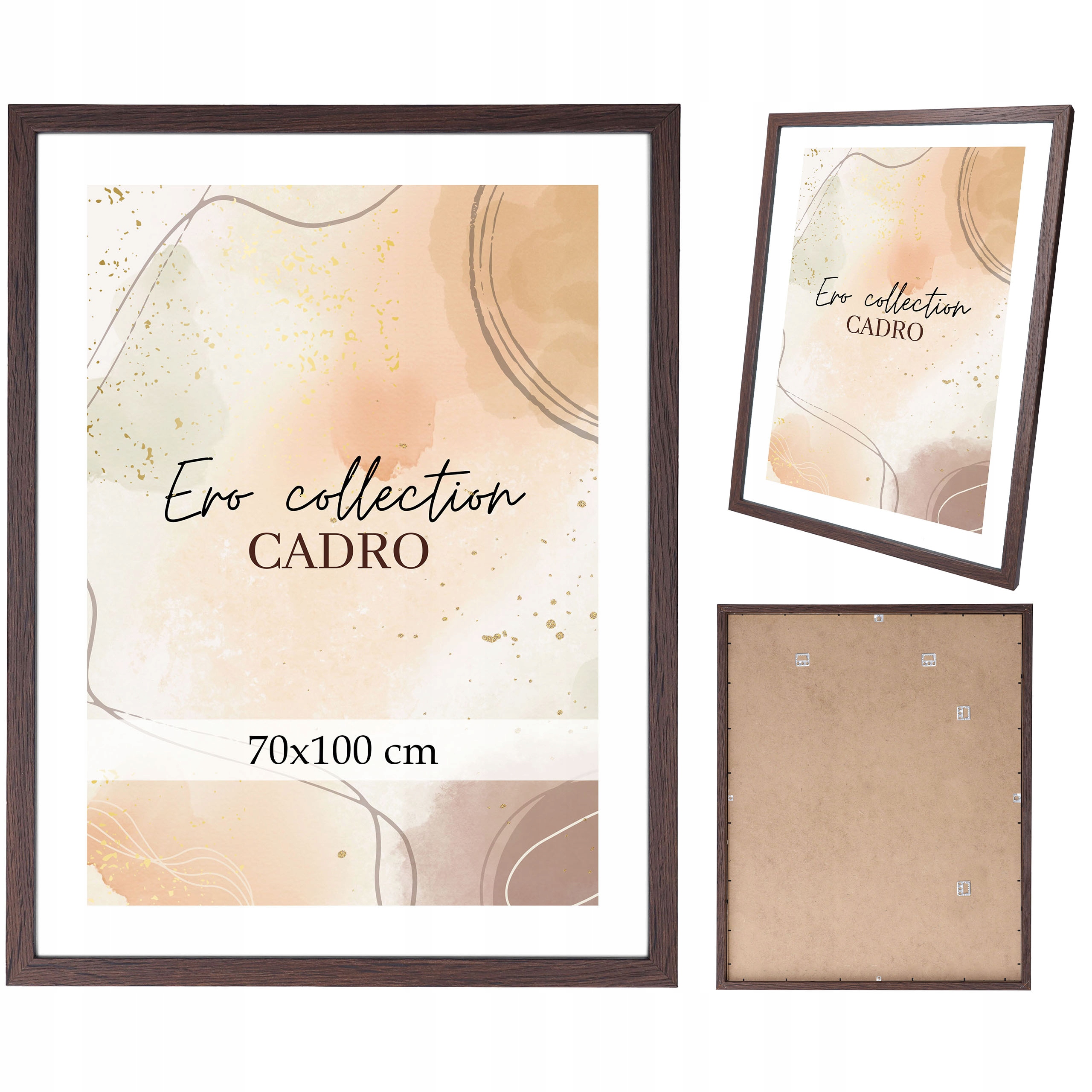 

Ramka 70x100 ramki na zdjęcia ramka wenge rama B1