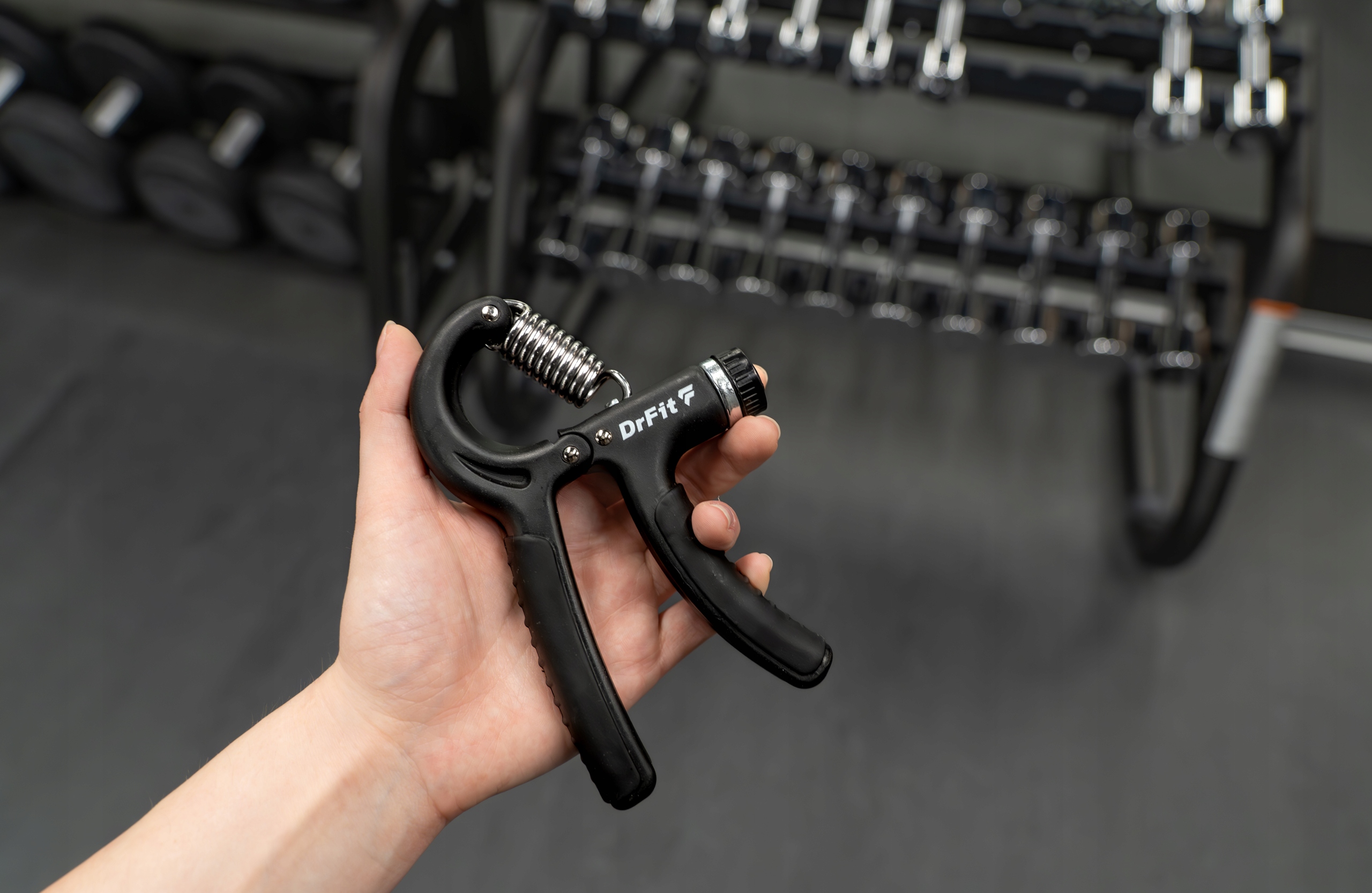 Ściskacz do Rąk Zestaw do Treningu Dłoni 5 Elementów Mocne Trwałe DrFit Rodzaj ściskacz