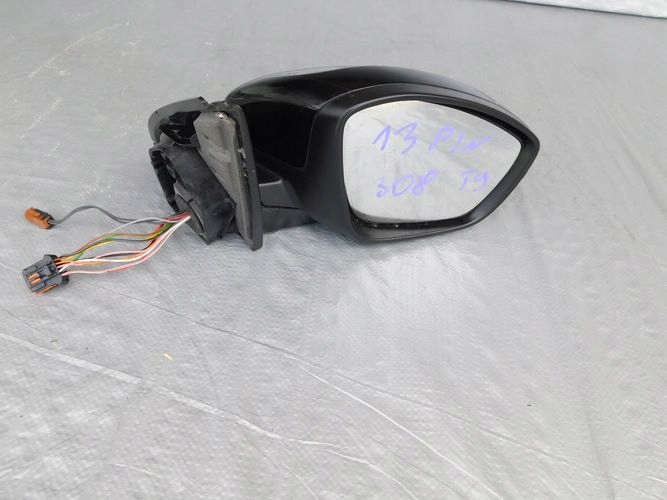 PEUGEOT 308 T9 13- mirror right 13 PIN