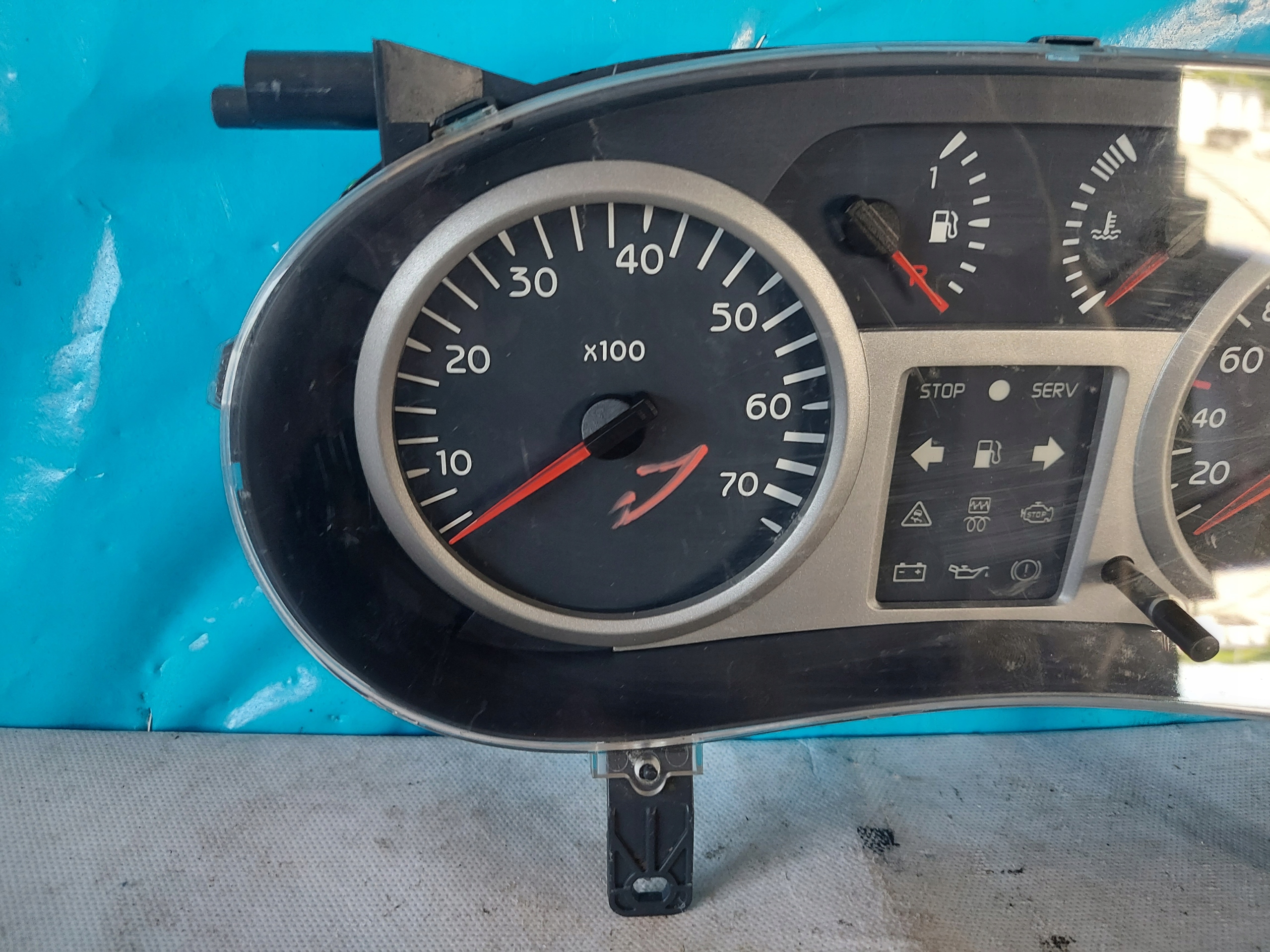 dials clock CLIO II 1.5 DCI P8200059776