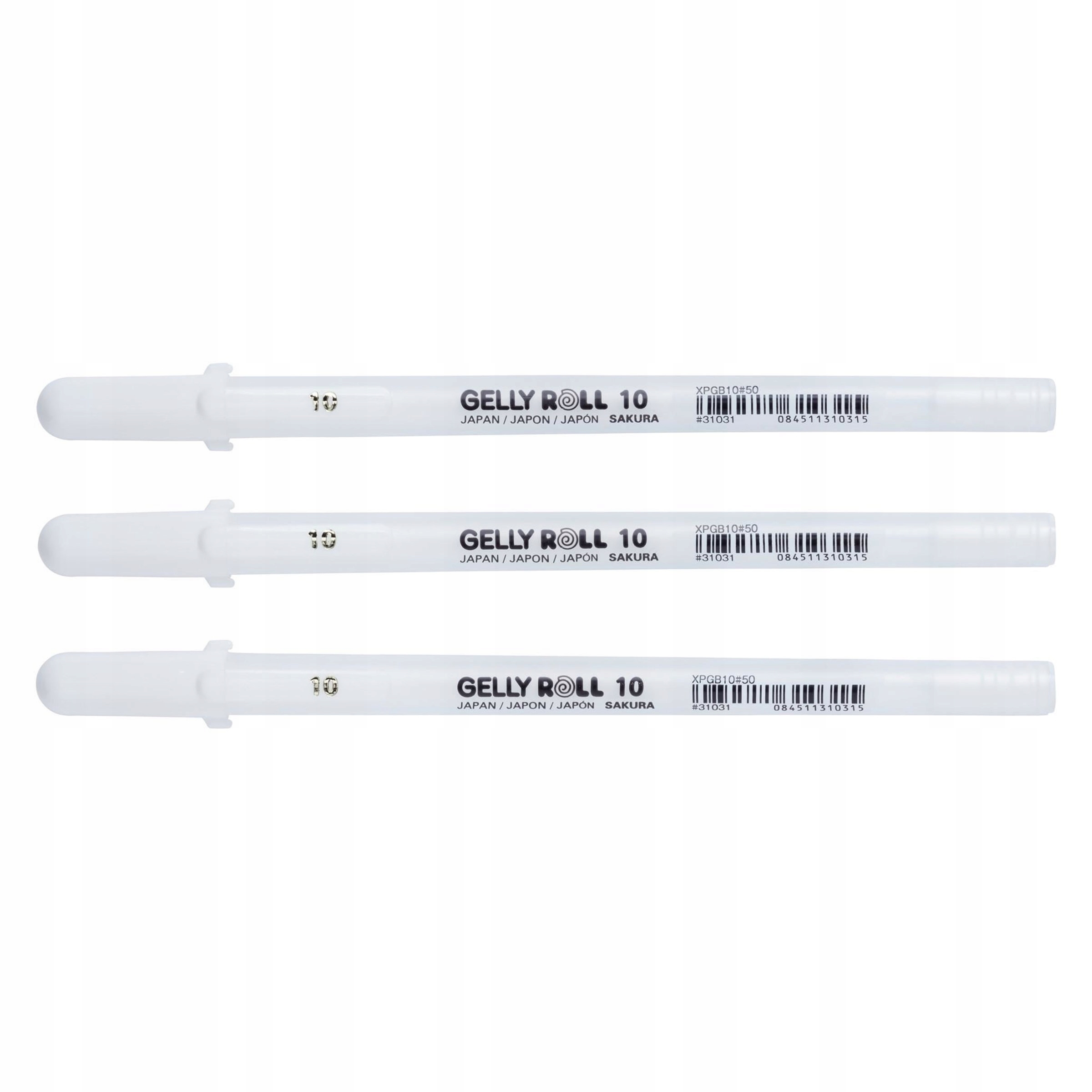 Długopisy żelowe Gelly Roll 10 - Sakura - białe Marka Sakura