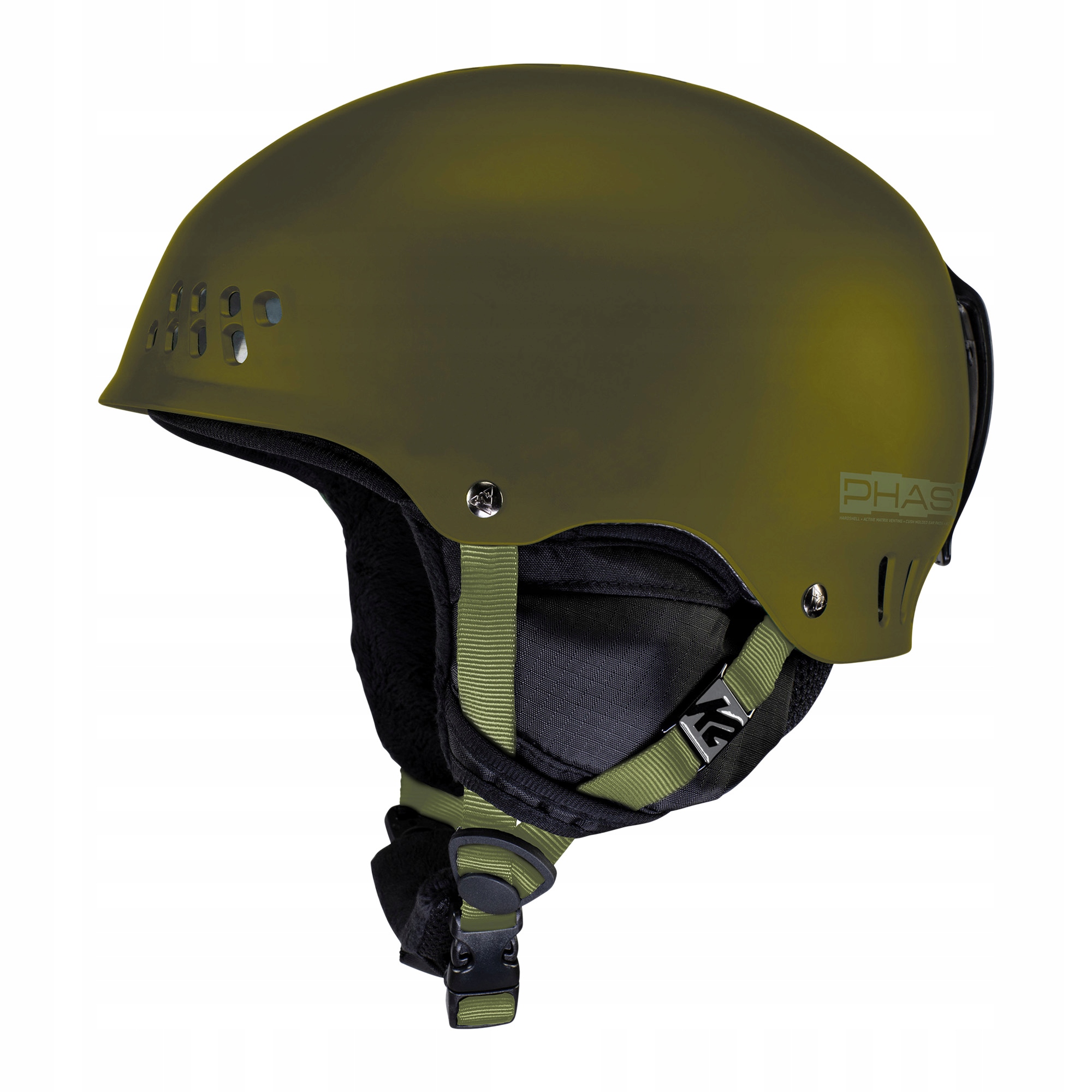 Kask narciarski K2 Phase Pro dark olive green 55-59 cm (M)