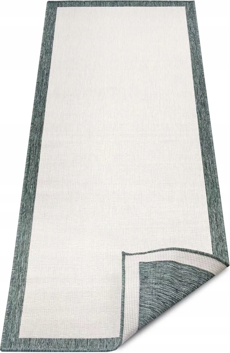Koberec Běhoun 80x350 cm, oboustranný, plochý tkaný pro chodbu-předsíň