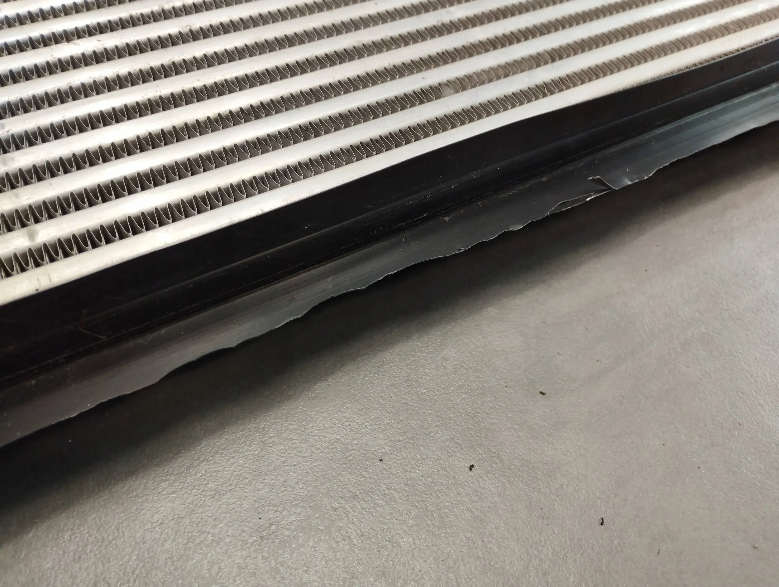 VW Golf VII 2.0 TFSI radiator intercooler