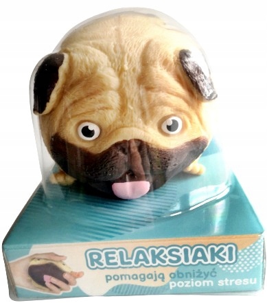 

Relaksiaki Zabawka antystresowa Pies Pug Mops