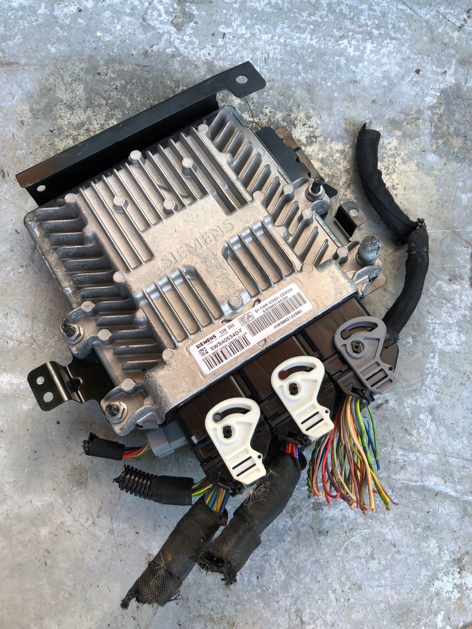 computer Motore C5 III X7 2.7 HDI 9663122980