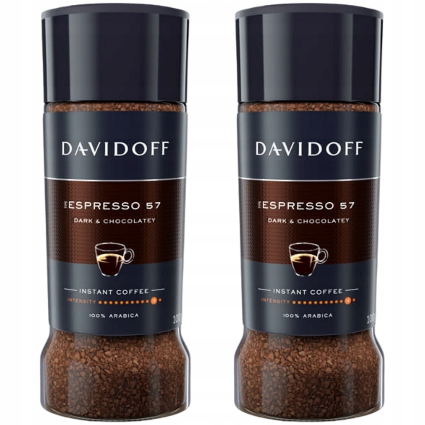 Levně Davidoff Espresso 57 Káva Rozpustná 100 g x2 Arabika