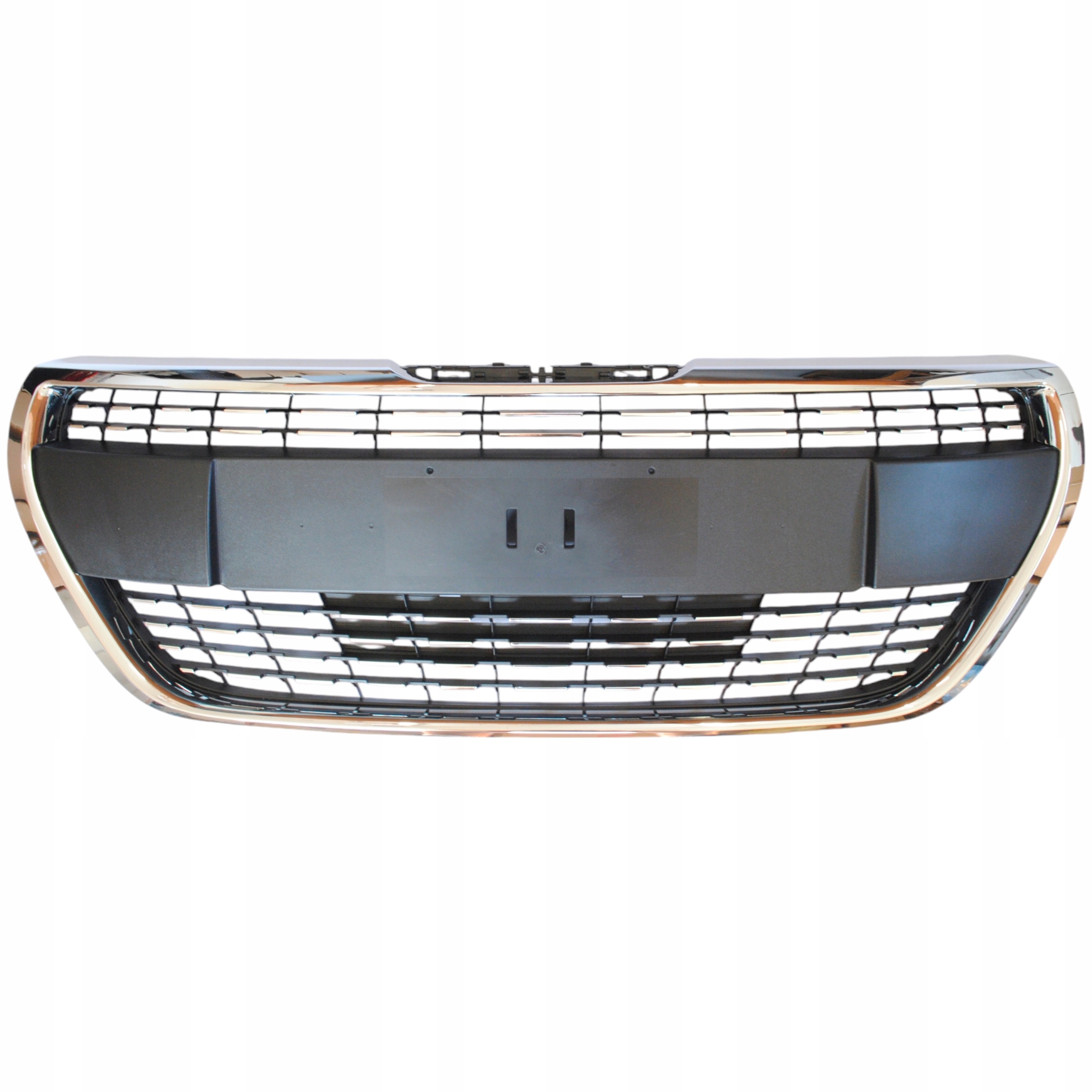 Atrapa Grilu Předního Nárazníku Peugeot 208 Allure 2015+ 1613485580 Chrom