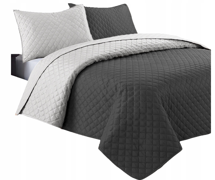 

Narzuta Dwustronna Pikowana 160x200 Pled Kolor Koc
