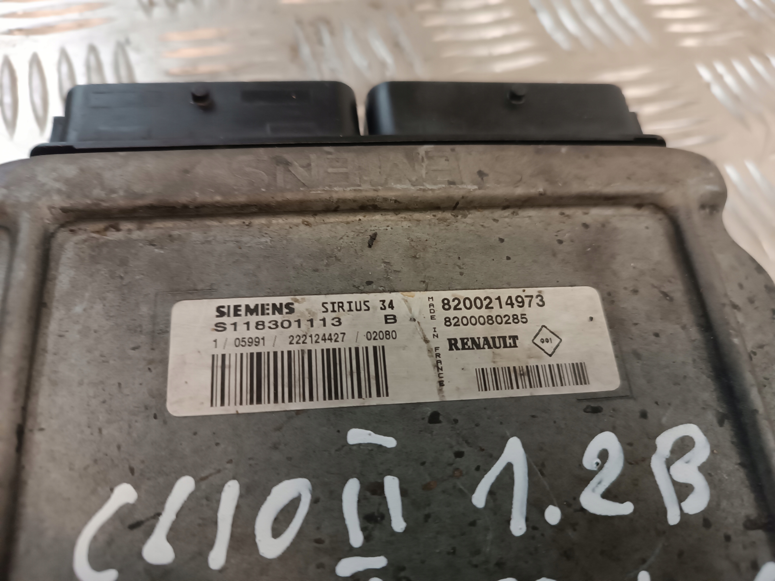 computer control unit CLIO II SIEMENS 8200214973