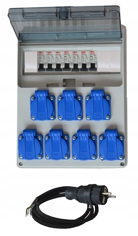 Elektrický stavební rozvaděč C316W kabel